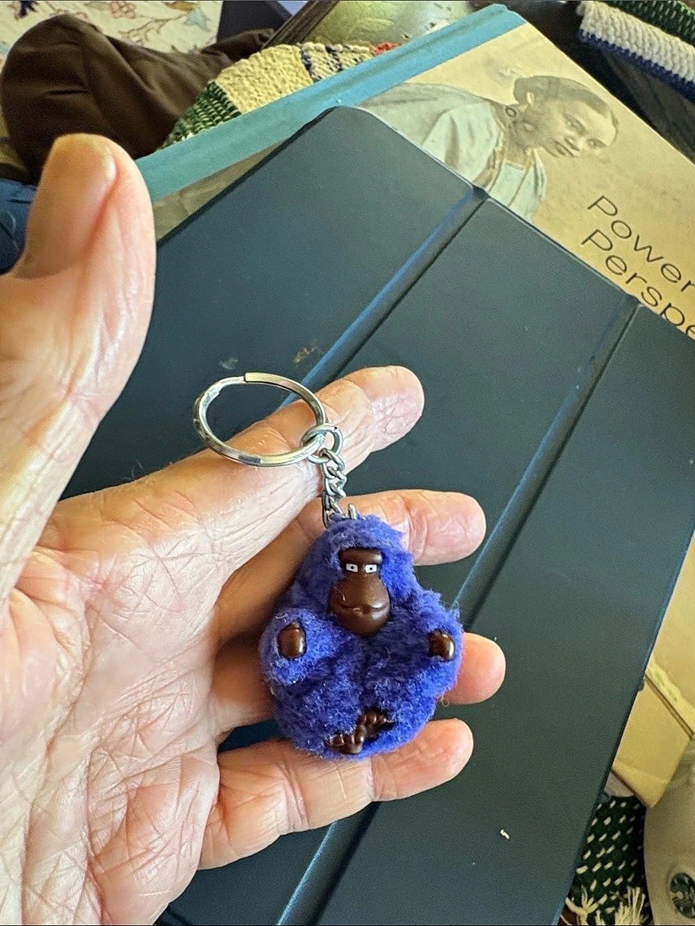 Authentic Kipplinger monkey keychain